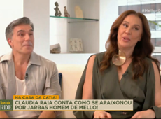 Claudia Raia presenteou Jarbas Homem de Mello com geladeira cheia de comida