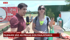 São Paulo 471 anos: parques são as praias dos paulistanos