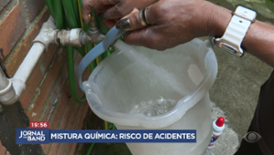 Misturas caseiras de produtos de limpeza podem provocar acidentes