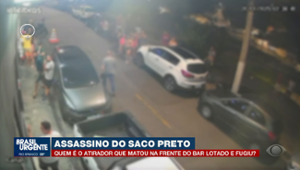 Assassino do saco preto mata homem em frente a bar lotado na Grande SP