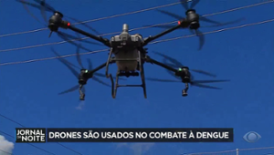 Drones são usados no combate à dengue no interior de SP