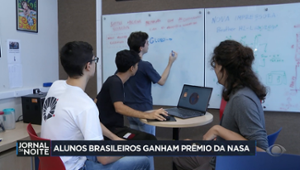 Alunos brasileiros ganham prêmio da NASA