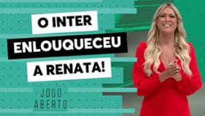 Renata Fan enlouquece com vitória do Internacional; veja