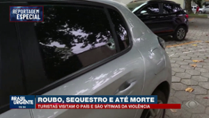 Turistas estrangeiros viram alvo da violência