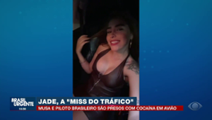 'Miss do tráfico' é presa com cocaína em avião