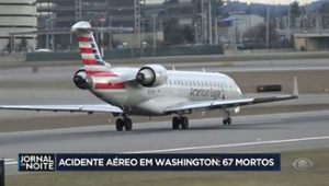 Acidente aéreo em Washington: 67 mortos