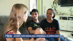 Estudante com paralisia cerebral é aprovado em vestibular