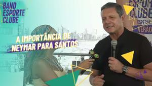 Prefeito de Santos fala sobre efeito Neymar na cidade: "Muito bom"