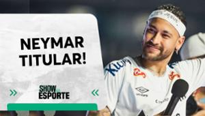 Veja escalação do Santos com Neymar titular para encarar o Novorizontino!