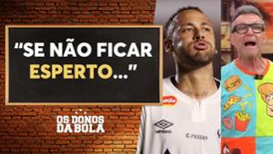 “Se não ficar esperto, toma goleada”: Neto alerta Santos contra Corinthians