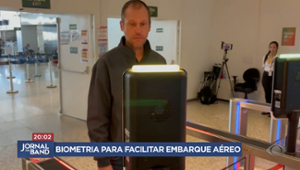 Aeroporto usa biometria para agilizar embarques