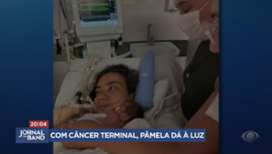 Com câncer terminal, mulher realiza sonho e dá à luz