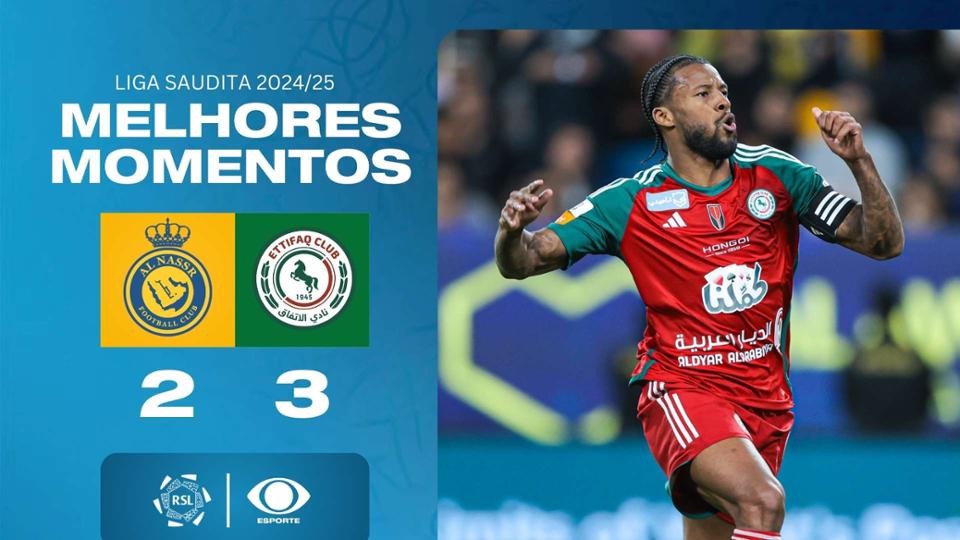 AL NASSR 2 X 3 AL ETTIFAQ - MELHORES MOMENTOS LIGA SAUDITA 2024/25