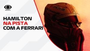 Hamilton vai à pista com a Ferrari no 1º dia de testes da F1