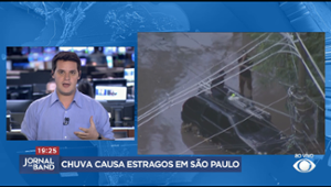 Chuva volta a causar estragos em São Paulo