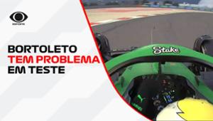 Bortoleto tem problemas durante teste da pré-temporada da F1