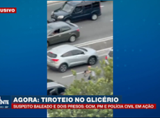 Tiroteio no Glicério: suspeito baleado e dois presos