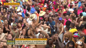 É CARNAVAL: Melhor da Tarde mostra o trio de Ivete Sangalo ao vivo