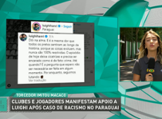 Clubes e atletas apoiam Luighi, do Palmeiras, após racismo na Libertadores