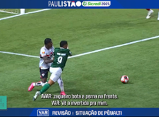 Palmeiras x São Paulo: ouça áudio do VAR do pênalti polêmico em Vitor Roque