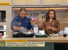 Receita de ARROZ PERUANO TROPICAL para o verão | Melhor da Tarde