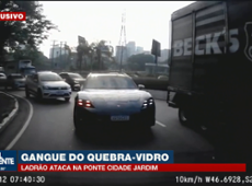 Gangue do quebra-vidro ataca na Zona Sul de São Paulo