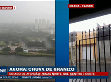 "Chuva deve continuar nas próximas horas", diz Defesa Civil