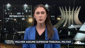 Mulher assume Superior Tribunal Militar