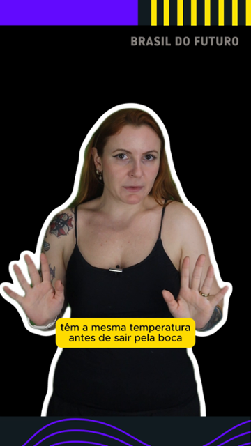 Por que ser humano consegue soprar ar quente e ar frio?