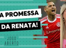 Renata Fan faz promessa caso Internacional confirme o título sobre o Grêmio