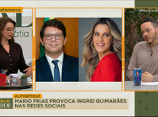 MARIO FRIAS provoca INGRID GUIMARÃES após atriz expor "treta" em AVIÃO