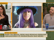 BABY DO BRASIL pede que as pessoas PERDOEM abusos sexuais | Melhor da Tarde