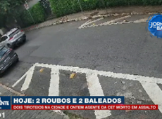 Policial é baleado e tem arma roubada em assalto
