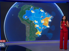 Domingo terá tempo instável em grande parte do Brasil