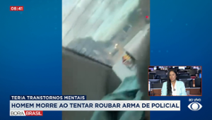 Homem morre ao tentar roubar arma de policial em SP
