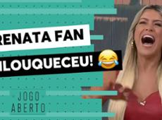 Renata Fan enlouquece com título estadual do Internacional