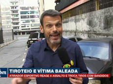 Atirador esportivo reage a assalto, troca tiros com bandidos e é baleado