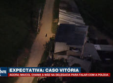 Caso Vitória: Maicol chama a mãe na delegacia para falar com a Polícia