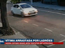 Pinheiros do medo: Vítima é arrastada por bandidos após assalto