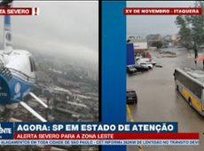 Estado de atenção: rajadas de ventos atingem a cidade de SP