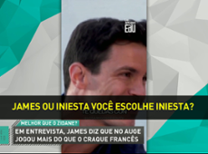 ‘Está brincando’, diz Ronaldo após J. Rodríguez se dizer maior que Zidane