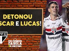 Neto DETONA Lucas Moura e Oscar, do São Paulo, por números na temporada