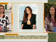 Giovanna Antonelli "DESMAIA" ao ver sua IDADE em bolo de aniversário
