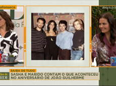 Sasha e marido contam TUDO O QUE ACONTECEU na FESTA DE JOÃO GUILHERME