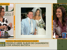 Os detalhes do CASAMENTO de AMADO BATISTA com MISS 51 anos mais nova