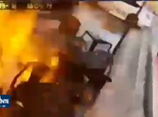 Explosão em lanchonete atinge 3 pessoas