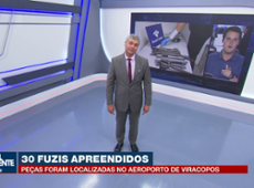 Receita Federal apreende 30 fuzis em aeroporto de SP
