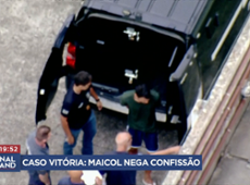 Caso Vitória: Maicol nega confissão do crime