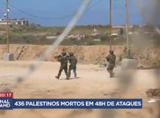 Ataque em Gaza: número de palestinos mortos se aproxima de 500