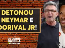 Neto detona Dorival Jr e Neymar por fazer exercícios de bicicleta